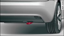 Audi A1 version des jahres 2010 Hintere Abschleppöse