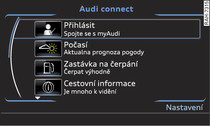 Služby Audi connect