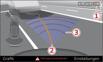 Infotainment: Modus hinten