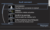 Services Audi connect