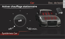 MMI : mise en/hors circuit immédiate du chauffage stationnaire