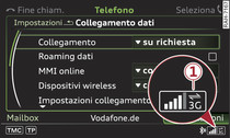 Configurazione del collegamento dati