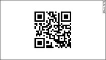 Is uw mobiele telefoon geschikt voor rSAP? Deze QR-code leidt direct naar de database voor mobiele apparaten (verbindingskosten volgens mobiele-telefooncontract)