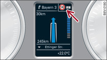 Instrumentenpaneel: Extra weergave