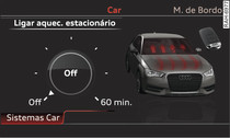 MMI: ligar/desligar de imediato o aquecimento estacionário