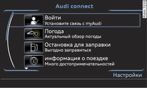 Услуги Audi connect