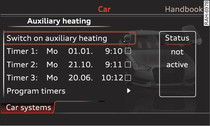 MMI: Setting a timer