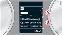 Zestaw wskaźników: dodatkowy odbiornik