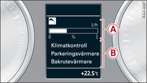 Kombiinstrument: Extra förbrukare