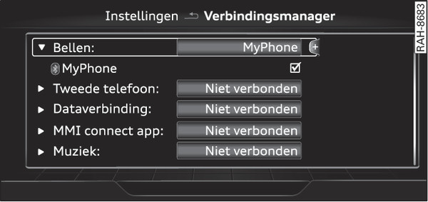 Afbeelding 259Verbindingsmanager