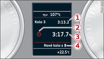 Sdružené přístroje: laptimer