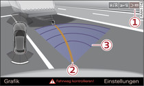 Infotainment: Modus hinten