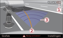 Infotainment: Modus 'Achter'