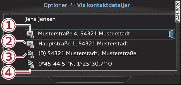 Fig. 218 Mulige adressebogskontakter