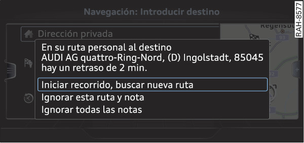 Fig. 221Nota sobre la ruta personal