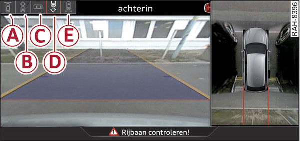 Afbeelding 160Infotainment: Modus kiezen