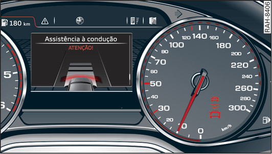 Fig. 138Painel de instrumentos: Monitorização do arranque