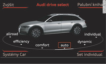 A6 allroad: Infotainment: drive select