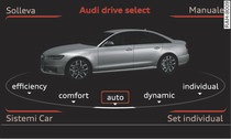 Vale per: berlina/Avant Sistema di infotainment: drive select