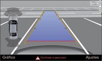 Infotainment: alinhar o veículo