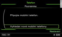 Vyhledání nového mobilního telefonu