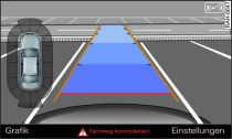 Infotainment: Fahrzeug ausrichten