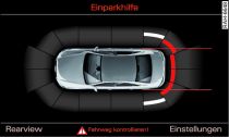 Infotainment: Optische Abstandsanzeige