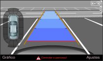 Infotainment: alinhar o veículo