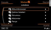 Jukebox klasör yapısı