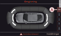 Infotainment: Läge Omgivning