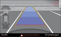 Infotainment: Fahrzeug ausrichten