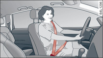 Positioning seat belts during pregnancy