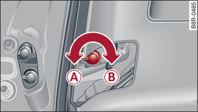 Diagram: Bulb holder with a bayonet fastener