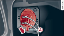 Headlight unit: Bulb for main beam headlight