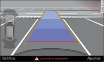 Infotainment: Orientar el vehículo