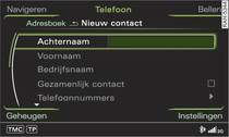 Nieuw contact aanmaken