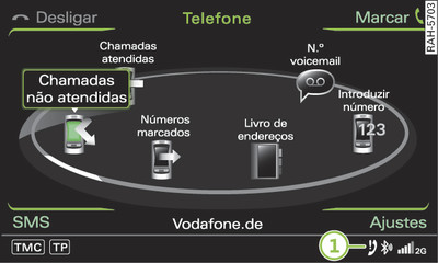 Escolher um número de telefone de uma lista