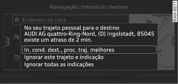 Fig. 209Nota relativa ao trajeto pessoal