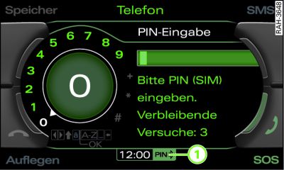 PIN eingeben