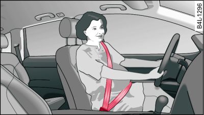 Positioning seat belts during pregnancy