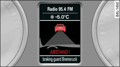 Instrument cluster display