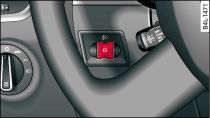 Thumbwheel for headlight range control*