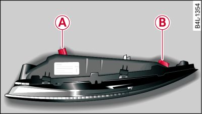 Modulo luci con portalampada per indicatore di direzione e luce di posizione