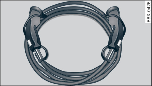 Fig. 113 Charging cable for public charging stations (example)