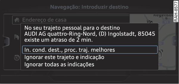 Fig. 242Nota relativa ao trajeto pessoal