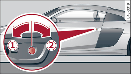 Fig. 23Puerta del conductor: Cerradura