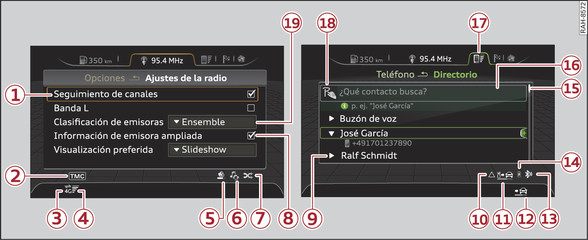 Fig. 91Menús y símbolos