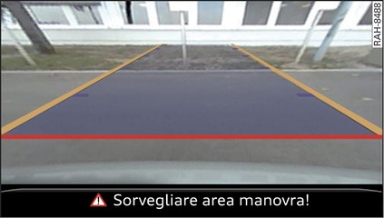 Fig. 77Infotainment: allineamento della vettura