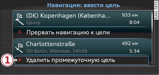 Илл. 111 Актуальное ведение к цели с промежуточной целью