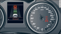 Instrument cluster: Driver intervention prompt